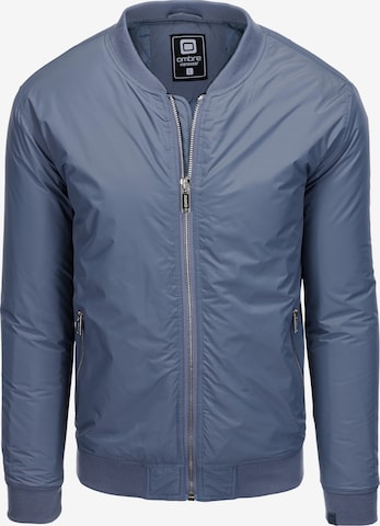 Veste mi-saison 'C538' Ombre en bleu : devant