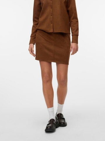 VERO MODA Skirt 'KRETA' in Brown: front