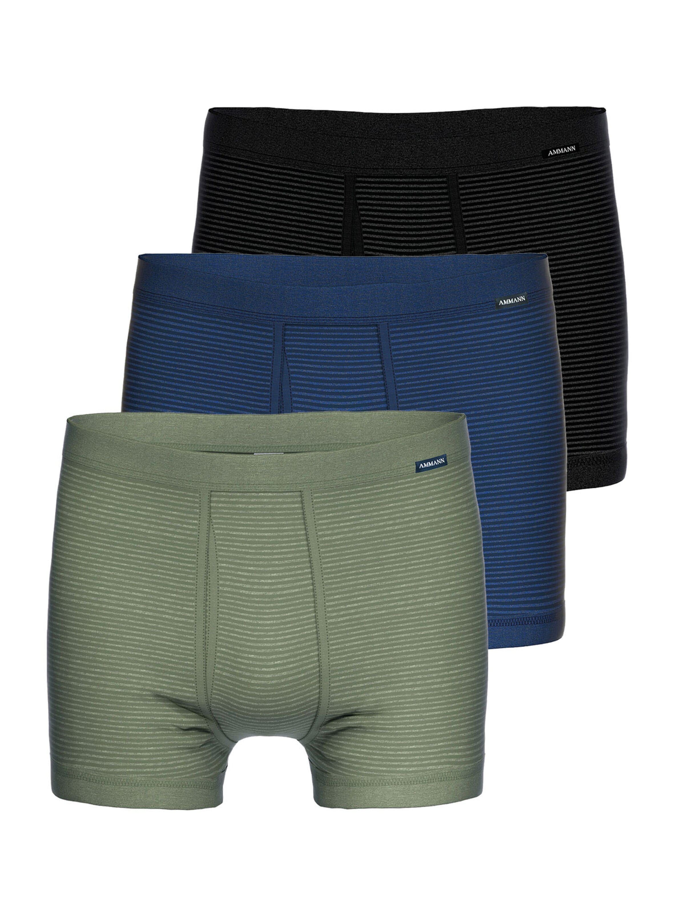 Ammann Boxer shorts 'Jeans Feinripp' in Mixed colors: front