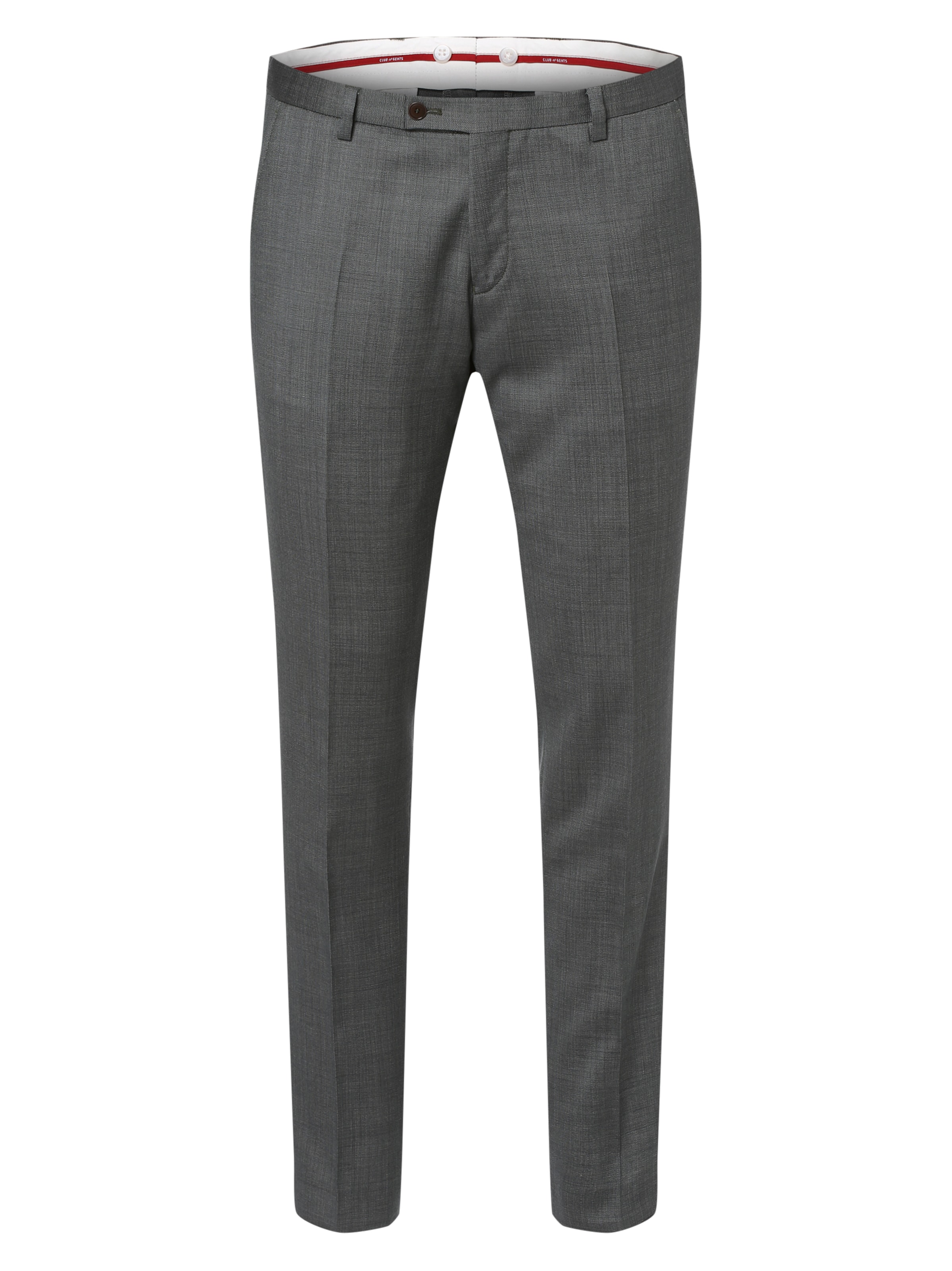 CG CLUB OF GENTS Slimfit Hose 'Pascal' in Grün: Vorderseite