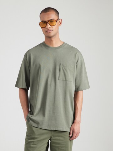SCOTCH & SODA T-Shirt 'Seasonal Core' in Grün: Vorderseite