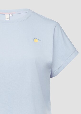 T-shirt QS en bleu