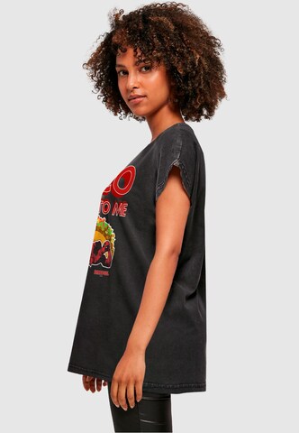 T-shirt 'Deadpool - Taco Dirty To Me' ABSOLUTE CULT en noir