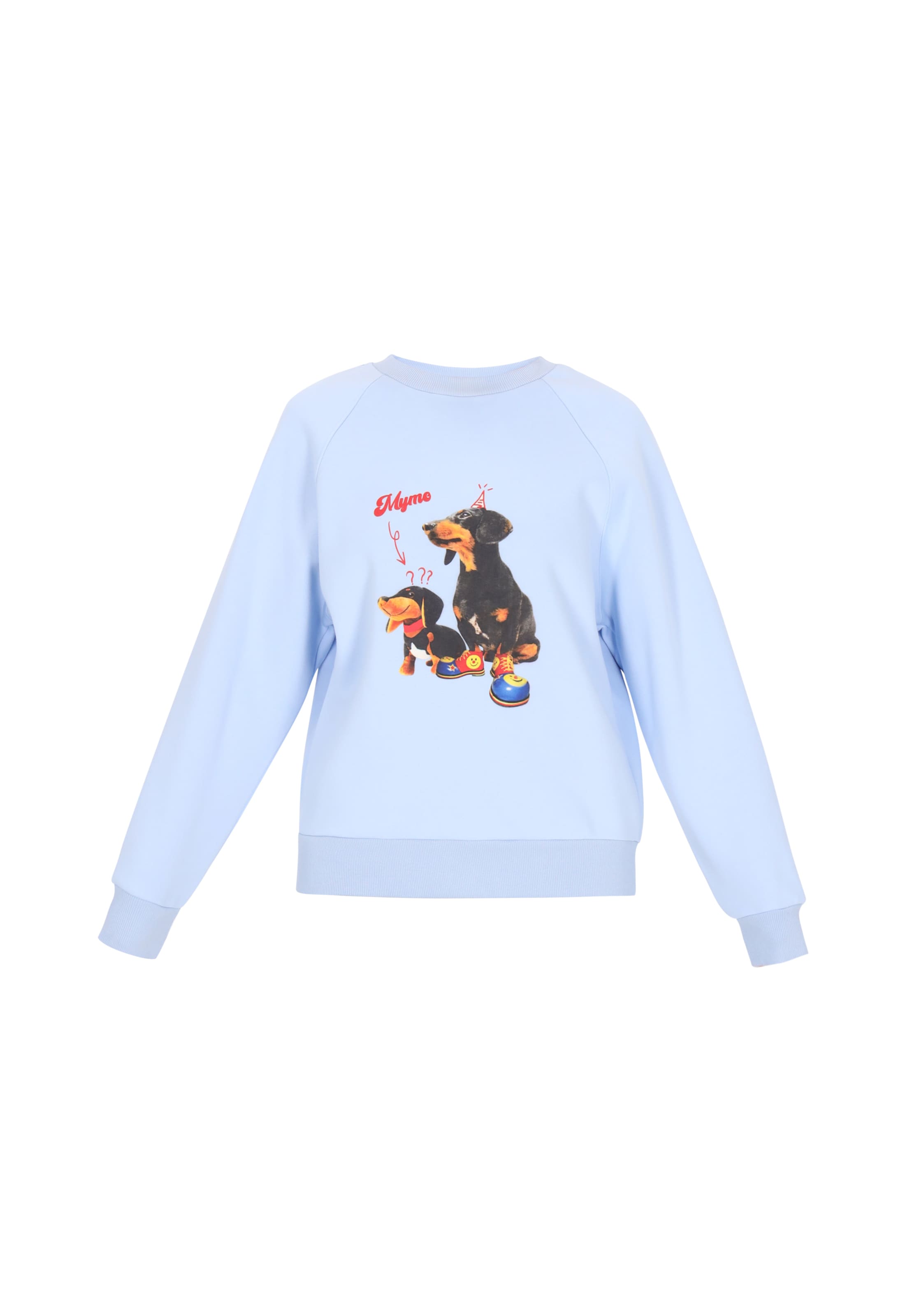 MYMO - Sudadera en azul: frente
