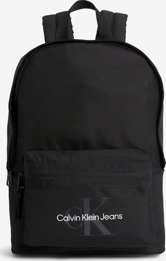 Calvin Klein Jeans Rucksack in dunkelgrau / schwarz / weiß, Produktansicht