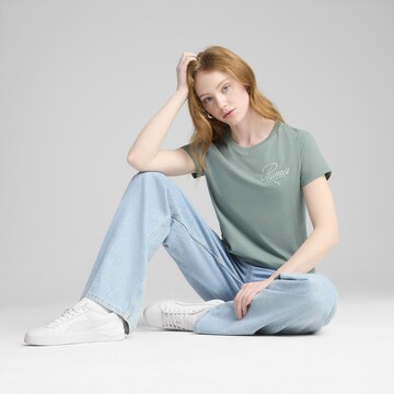 PUMA Shirts 'Ess' i grøn