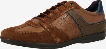 GEOX Sneakers laag 'Adrien' in Bruin: voorkant