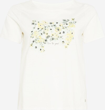 MY TRUE ME T-shirt en jaune / vert / blanc, Vue avec produit