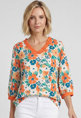 Usha - Blusa en blanco