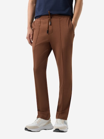 BOGNER Regular Hose in Braun: Vorderseite