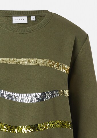 Sweat-shirt COMMA en vert