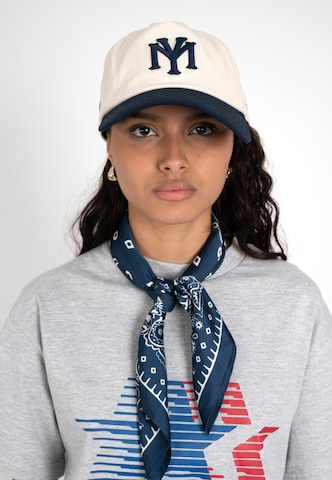 Casquette Prohibited en beige : devant