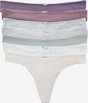 String di Women' Secret in verde: frontale
