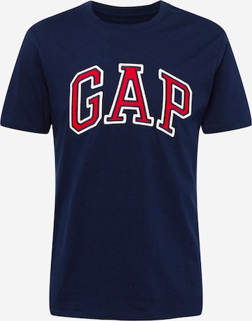 GAP - Ajuste regular Camiseta 'BAS' en azul: frente