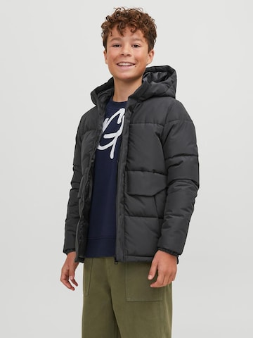 JACK & JONES MINI Tussenjas in Zwart: voorkant