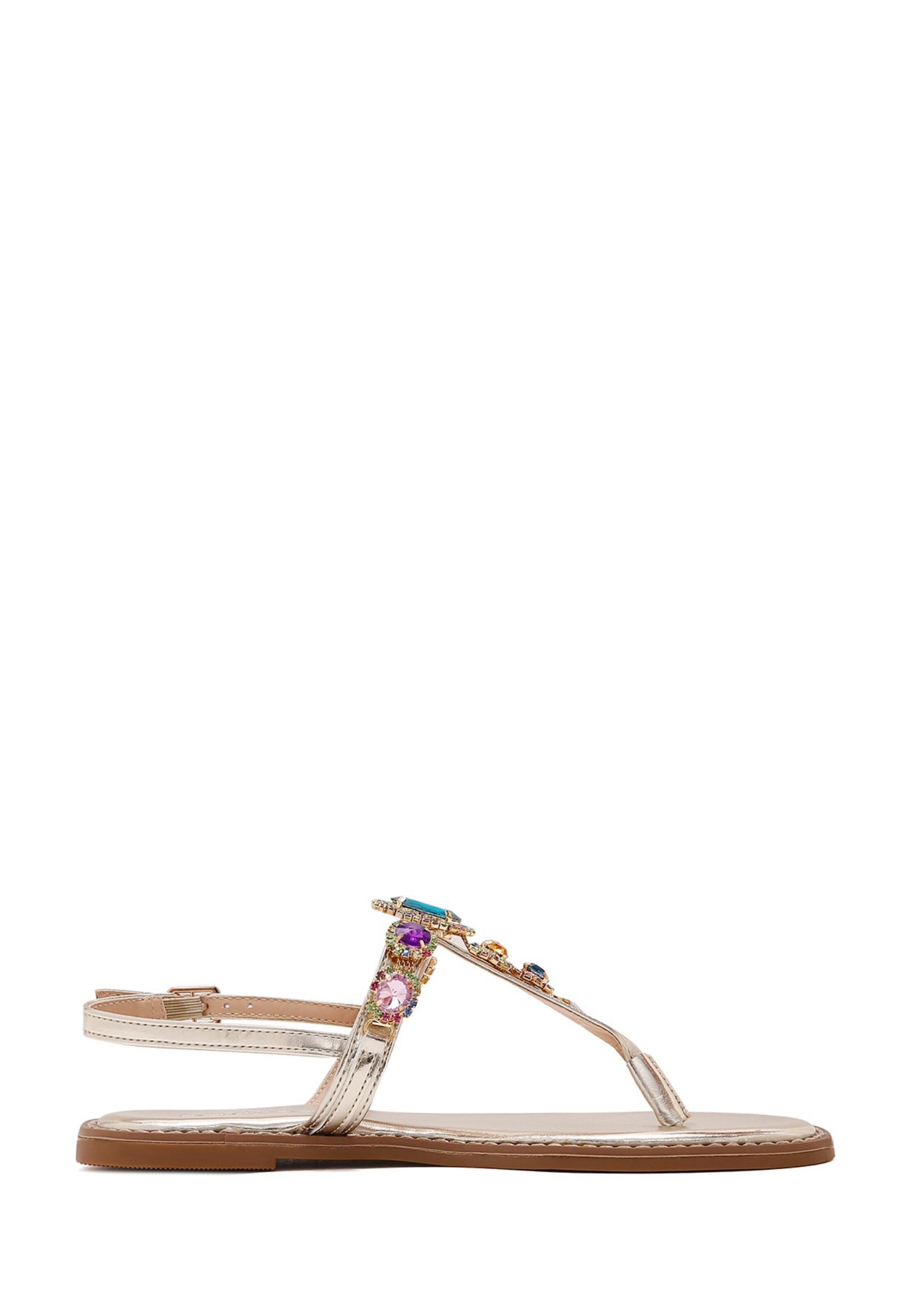 Derimod Strap Sandals in Gold