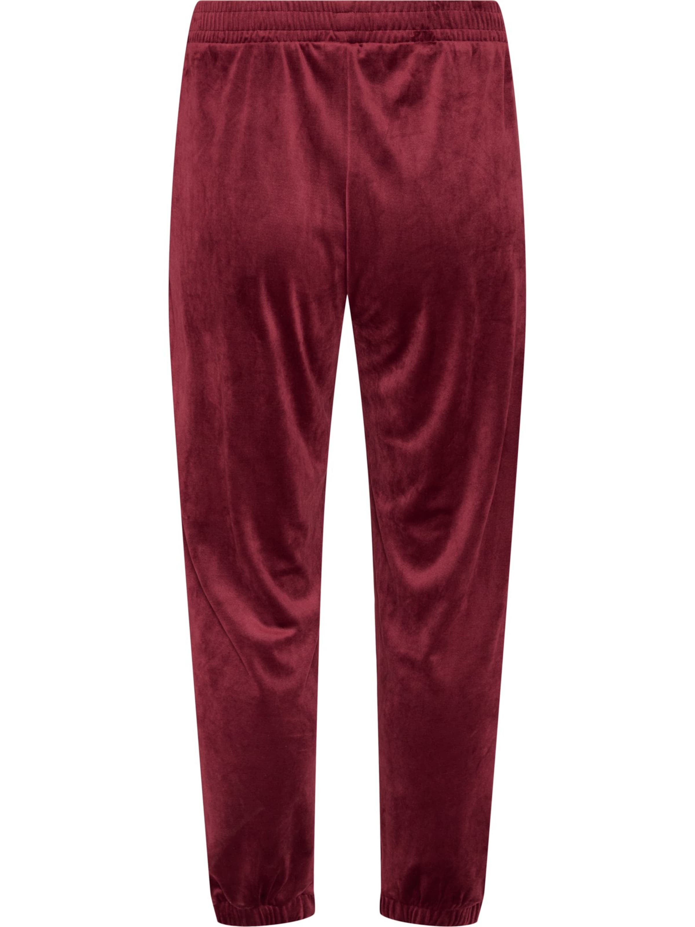 Tapered Pantaloni di Zizzi in rosso