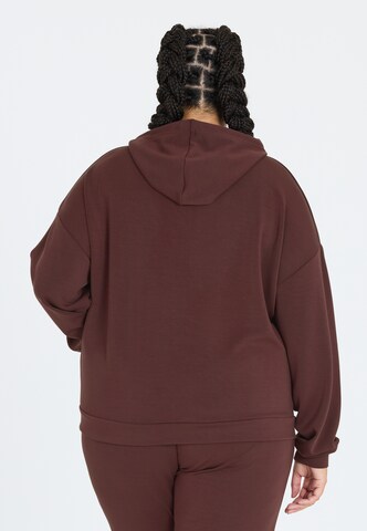 Q by Endurance Sweat jacket 'Tiamo' in Red