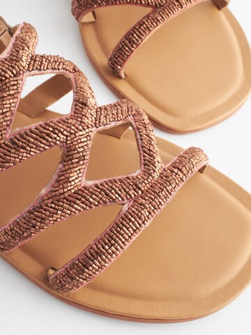 Next Sandale in Silber