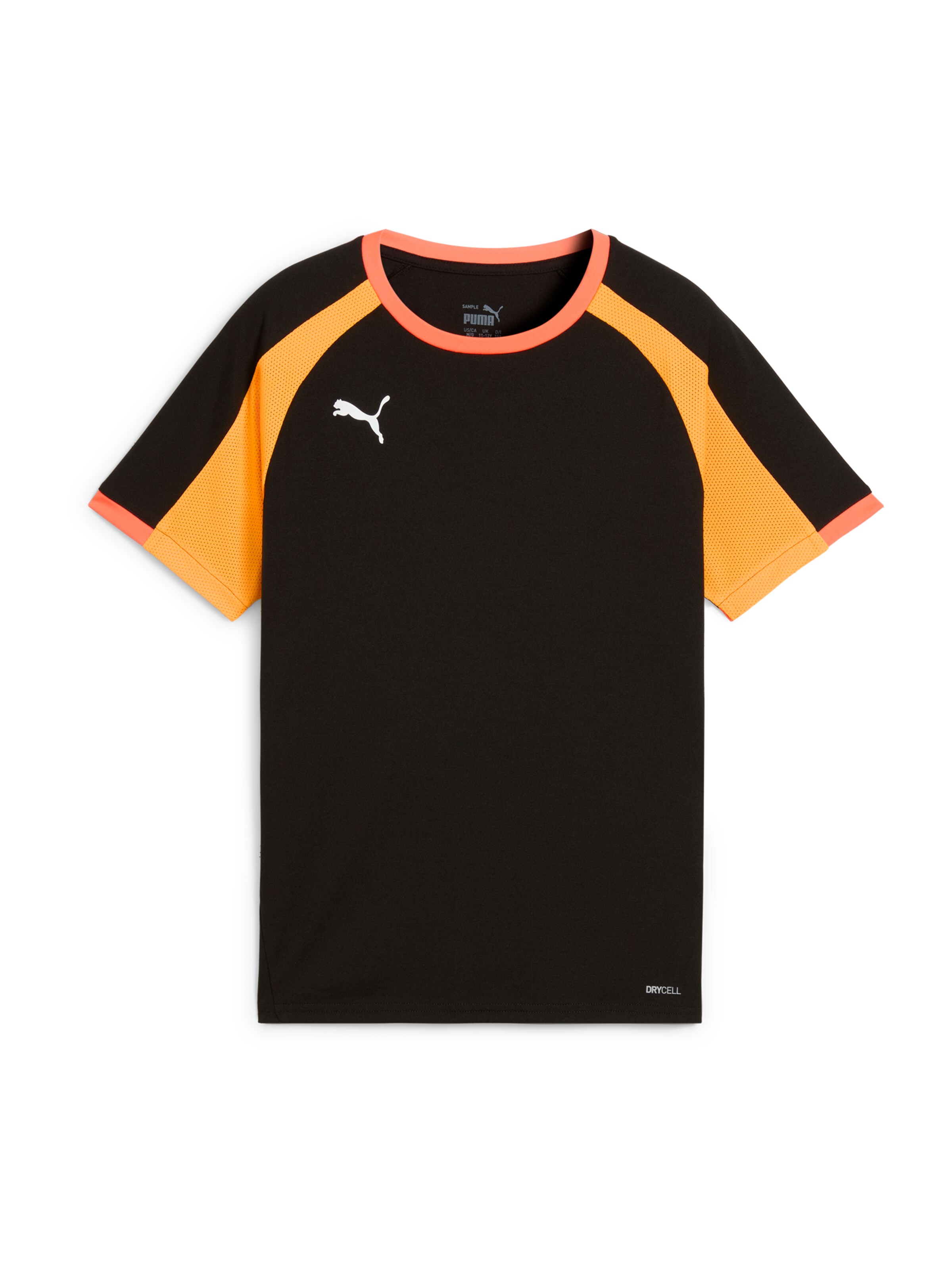 PUMA Funktionsshirt 'IndividualLIGA' in Schwarz: Vorderseite