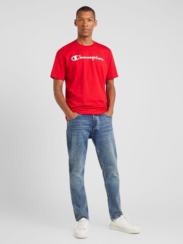 Champion Authentic Athletic Apparel Tričko – červená