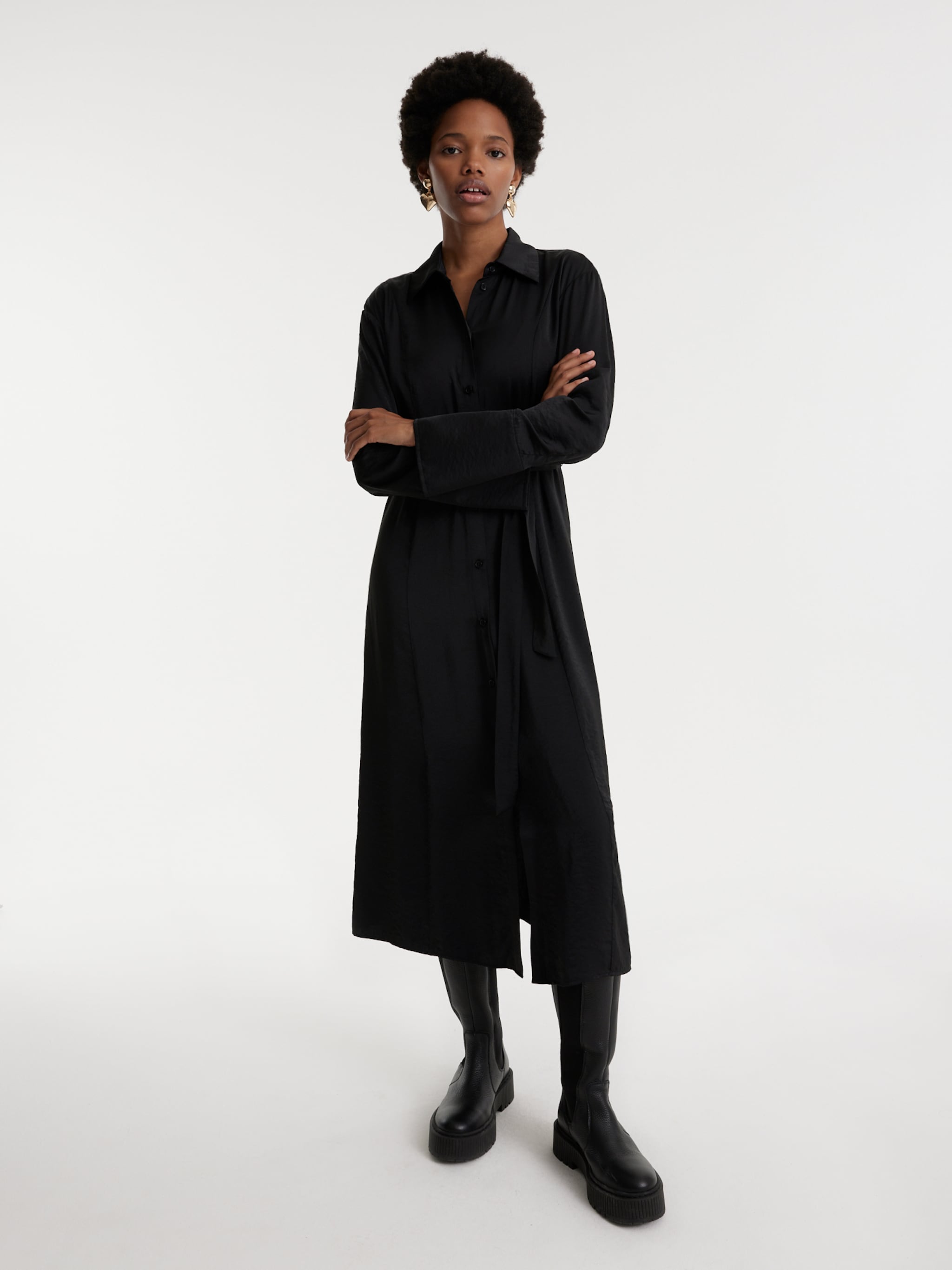 EDITED Productos Vestido 'Vladimira' negro