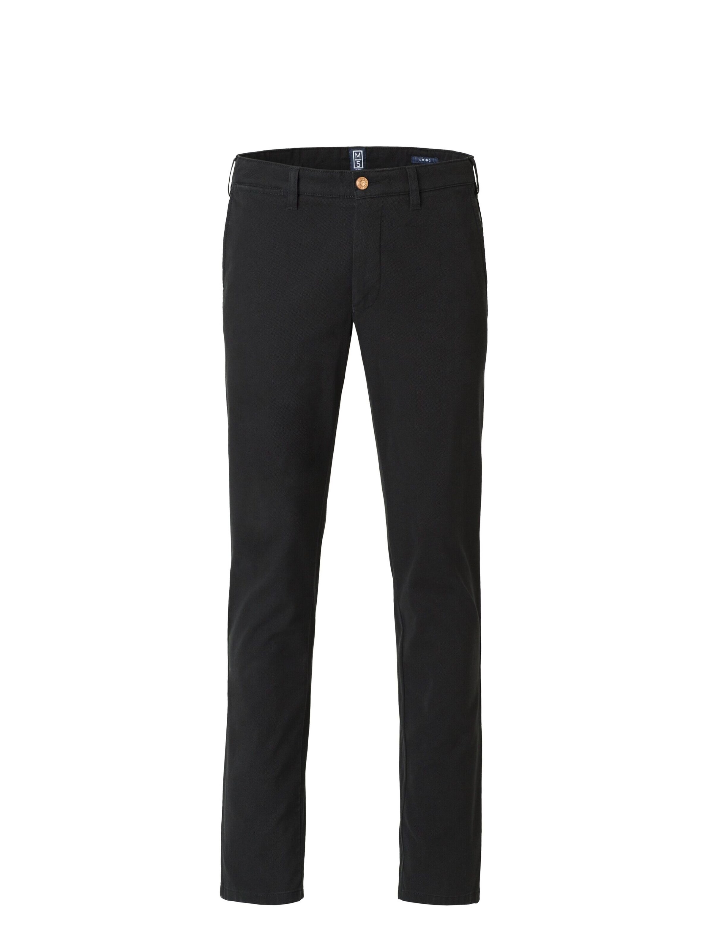 Regular Pantalon chino 'M5' MEYER en bleu : devant