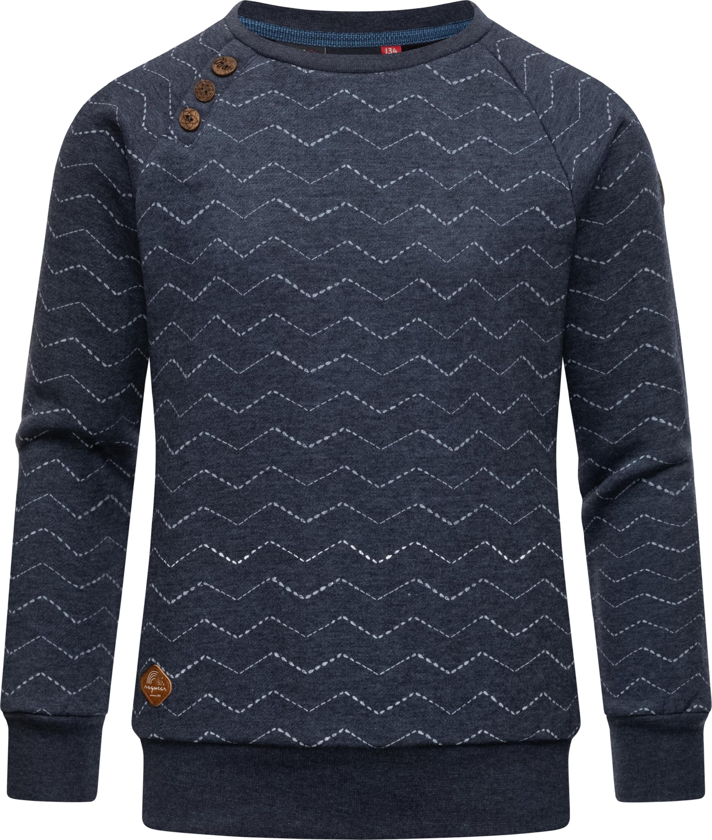 Ragwear Sweater 'Darinka' in Blue: front