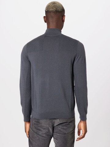 BOSS Green Sweater 'Zomat' in Grey