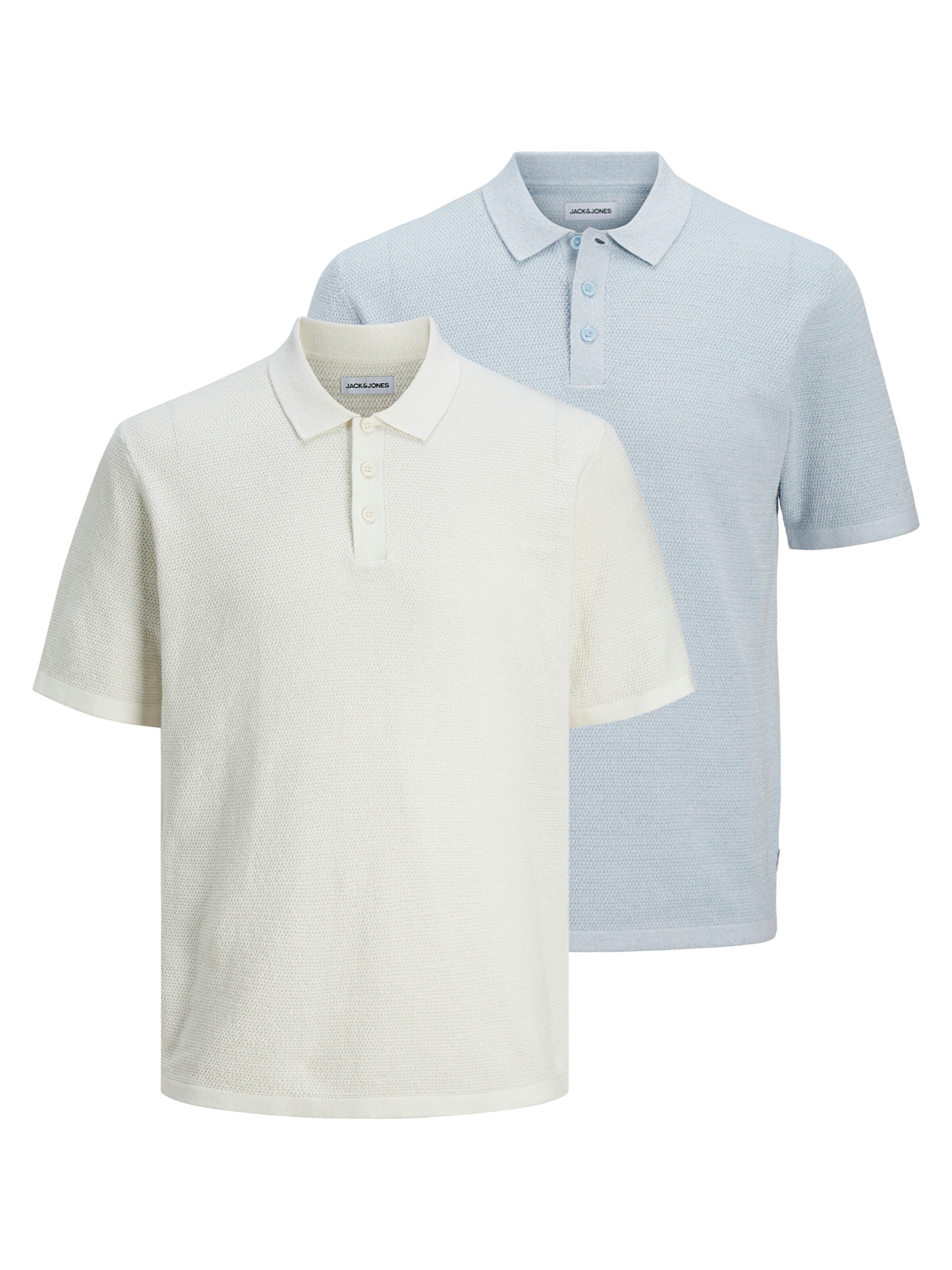JACK & JONES Shirt 'George' in Blauw: voorkant