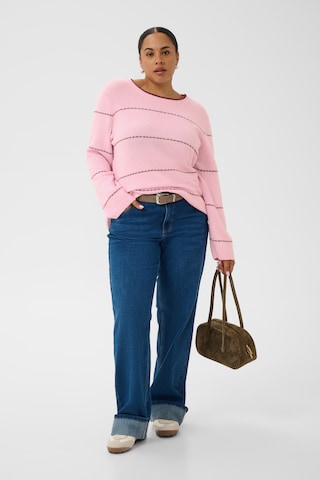 KAFFE CURVE - Jersey 'KCElloisa' en rosa