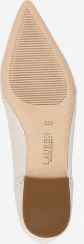 Lauren Ralph Lauren - Bailarina 'LORAINE' en blanco