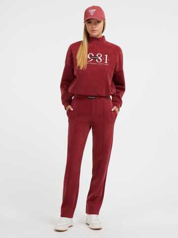 GUESS Slimfit Hose in Rot