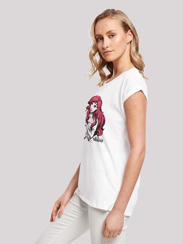 F4NT4STIC Shirt 'Ariel Shell Sketch' in White