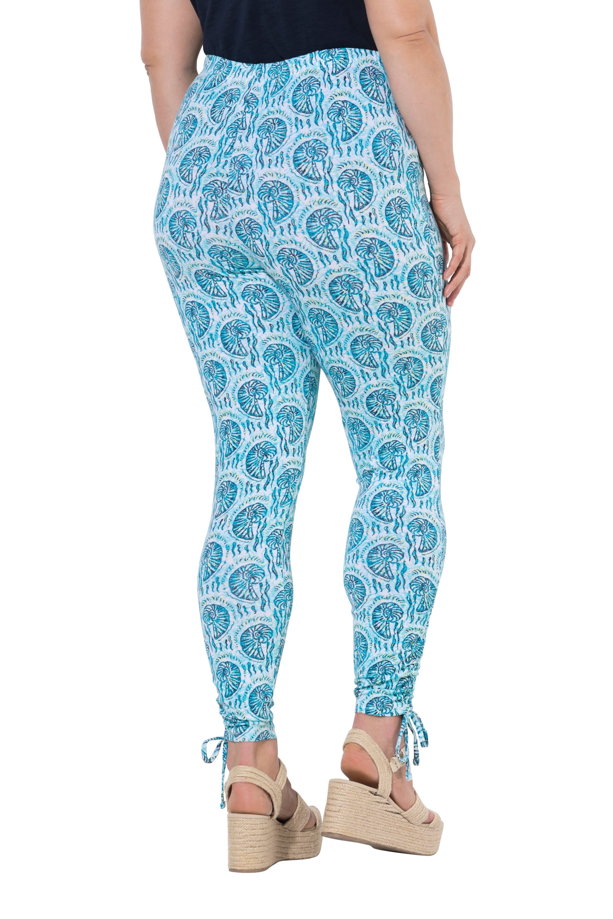 Ulla Popken Skinny Leggings in Blauw