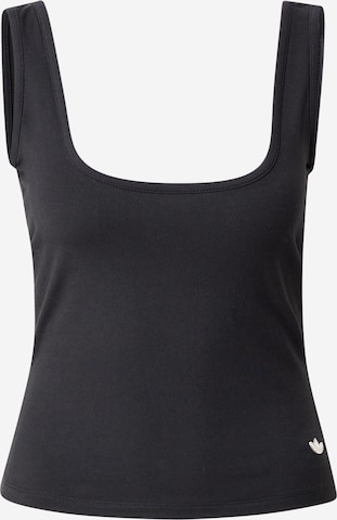 Haut 'ESS' ADIDAS ORIGINALS en noir : devant