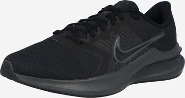 NIKE Loopschoen 'Downshifter 11' in Zwart: voorkant