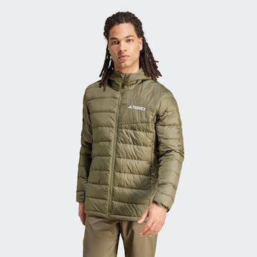 ADIDAS TERREX Outdoorjacke in Grün: Vorderseite