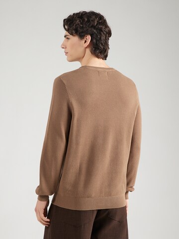 Pull-over LERROS en beige : derrière