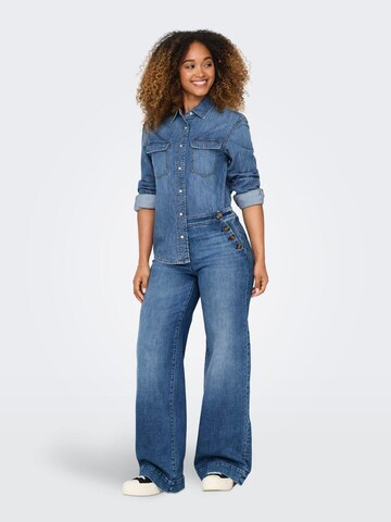 Camicia da donna 'ONLSevigny' di ONLY in blu