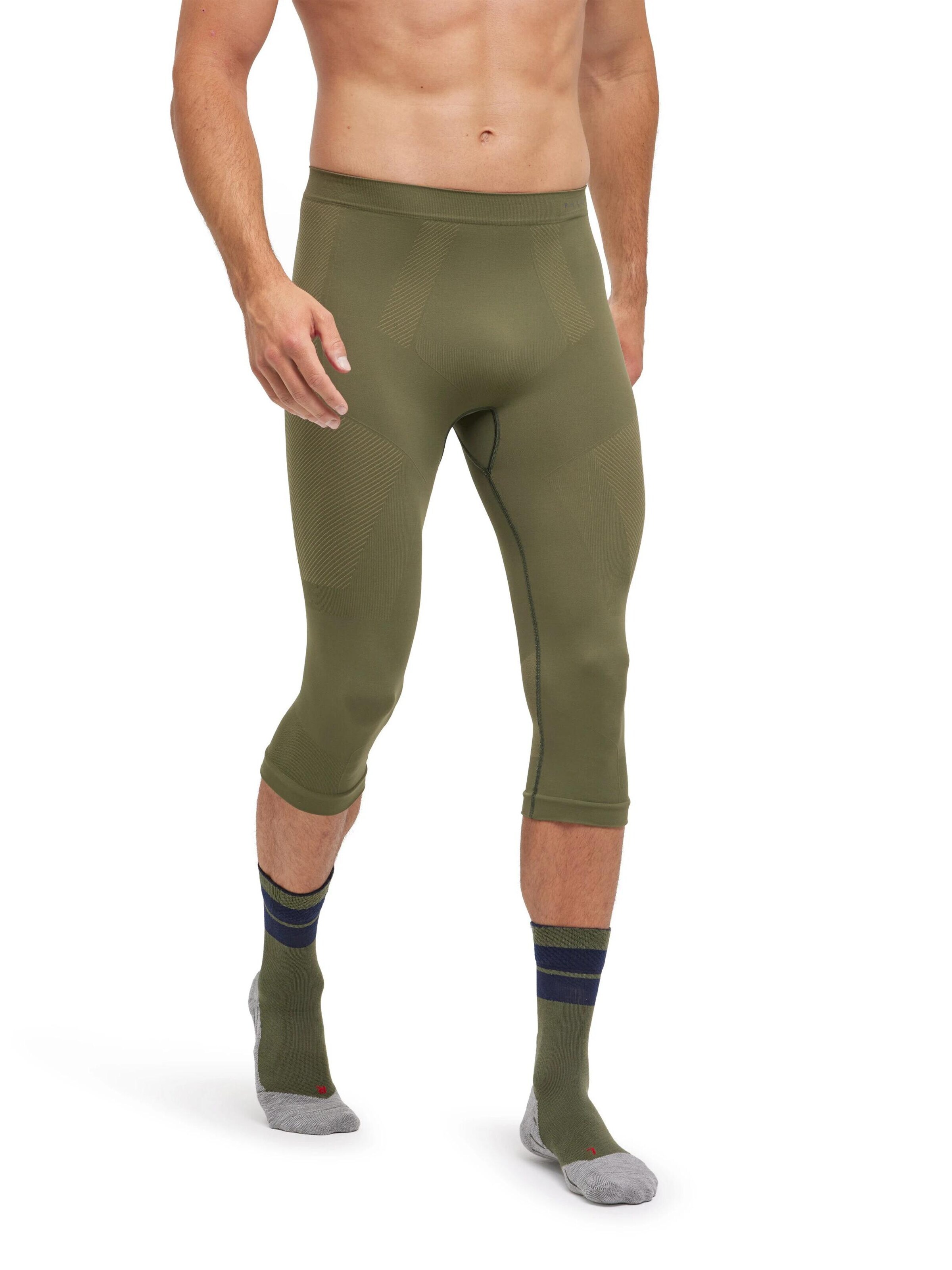 FALKE Sporthose '3/4'‌‌‌‌ in Grün: Vorderseite
