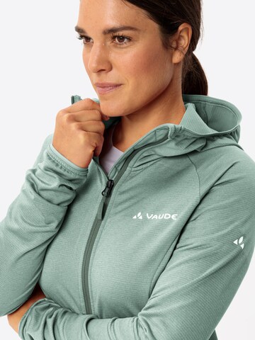 VAUDE Athletic fleece jacket 'Tekoa II' in Green