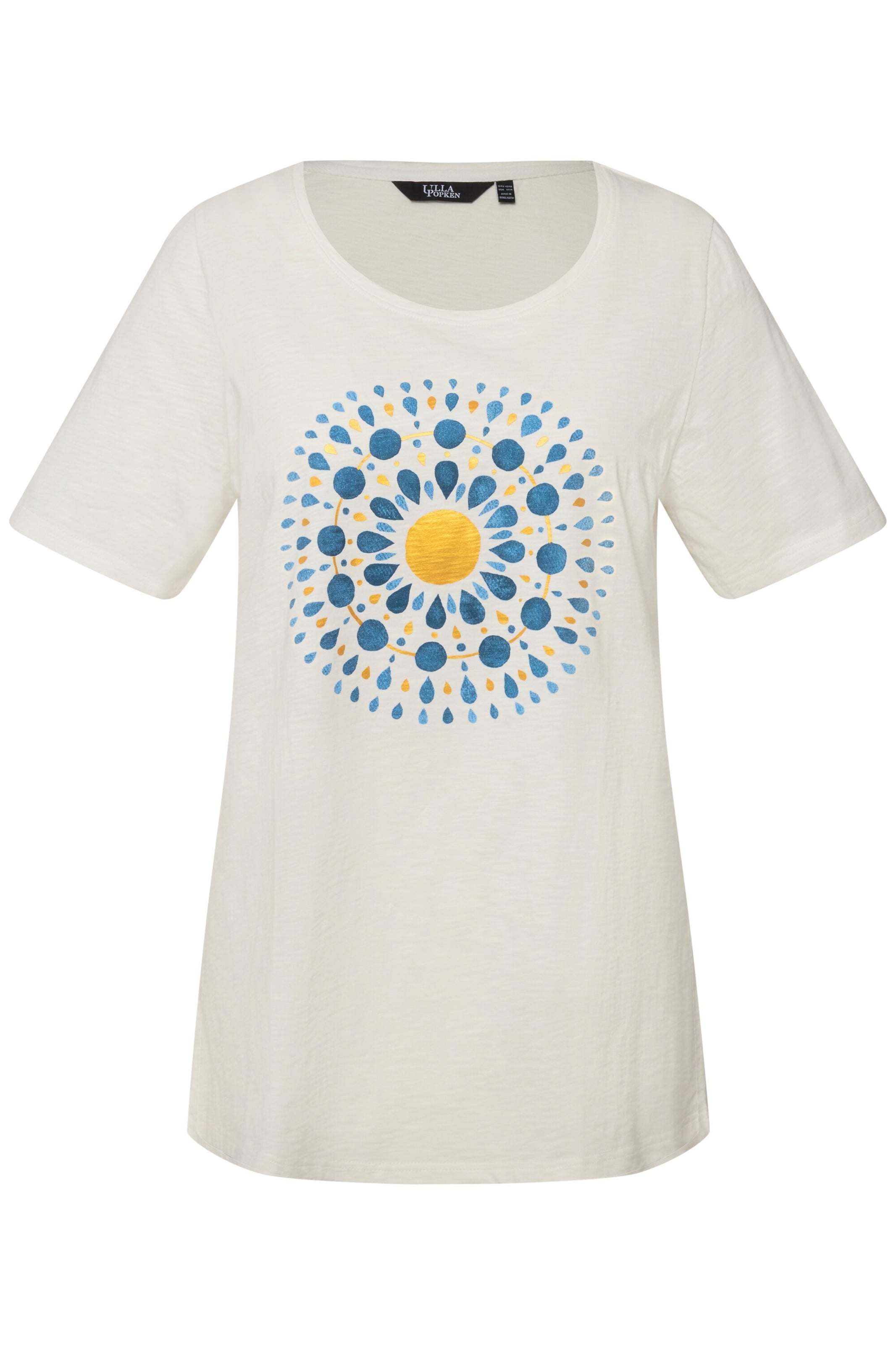 Ulla Popken Shirt in Beige: Vorderseite