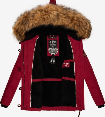 NAVAHOO - Chaqueta de invierno 'Zoja' en rojo