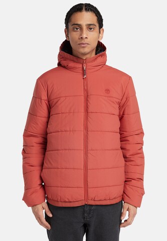 Veste mi-saison TIMBERLAND en rouge : devant