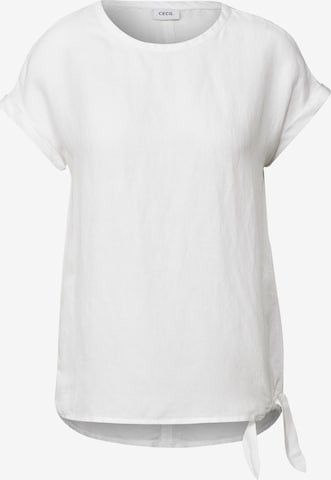 CECIL Blouse in White: front
