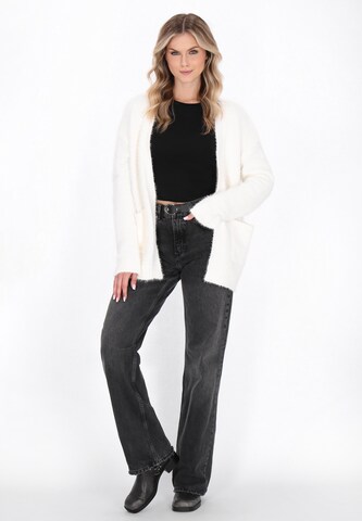 Cardigan 'Vintage' DreiMaster Vintage en blanc
