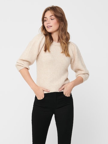 ONLY Pullover 'Benin' in Beige: Vorderseite