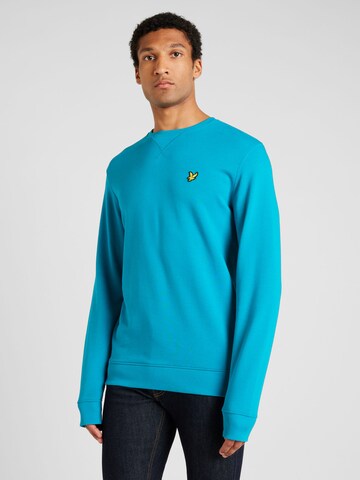 Lyle & Scott Collegepaita värissä sininen: edessä