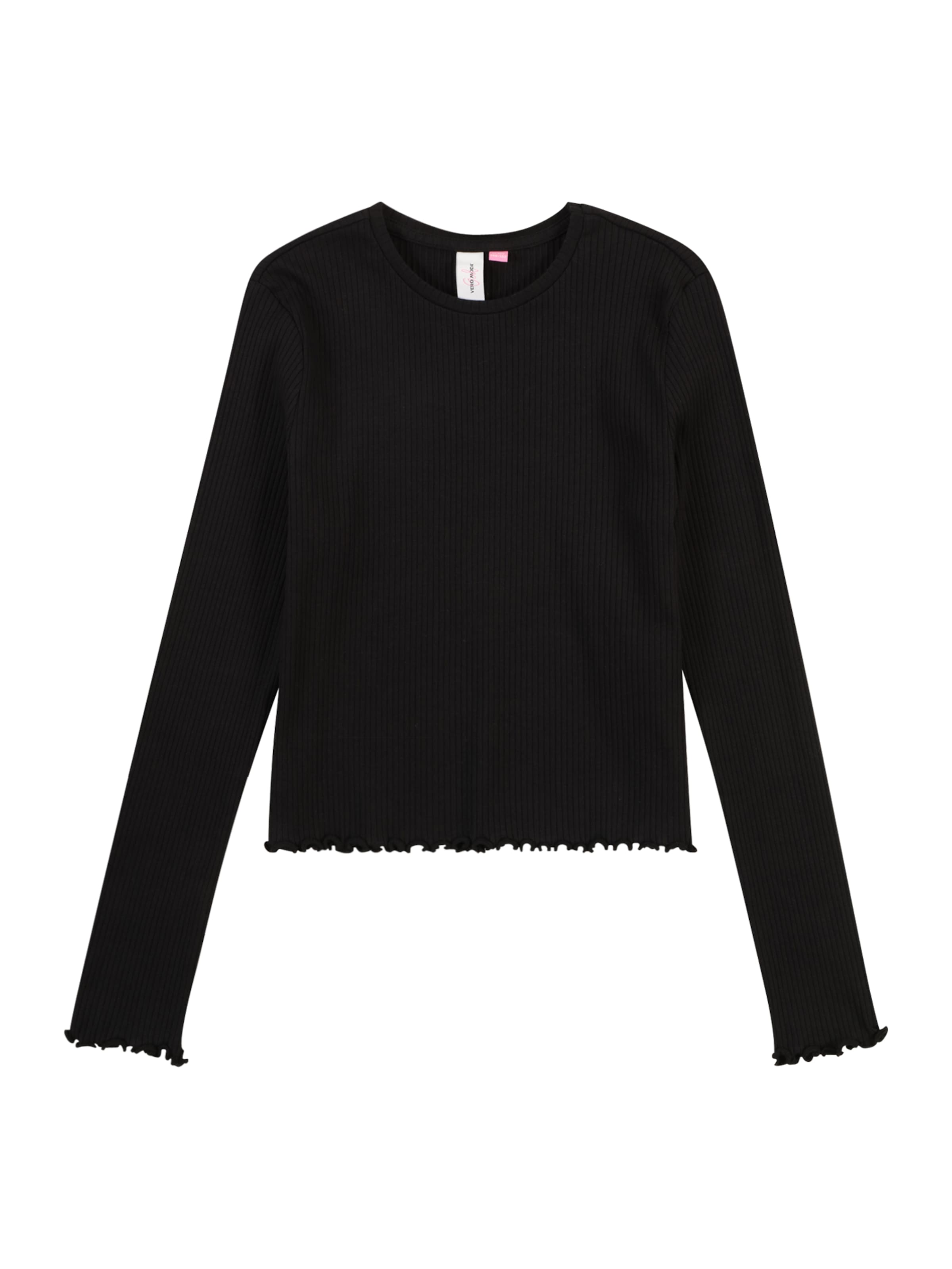 Vero Moda Girl Тениска 'VMLAVENDER' в черно: отпред